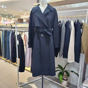 [르샵]핸드메이드  덧장 벨티드 롱 코트(U1F41HCT820)_BP