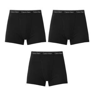 [캘빈클라인]CK 캘빈클라인 코튼 3팩 박서브리프 팬티 블랙 NB4003-001