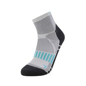 블랙야크 트레일 러닝 미드삭스 양말 B1 2BYSCXU915 GY BK