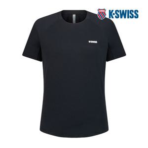 [케이스위스] 여성 코트 반팔티 1KSTSMU510_BK