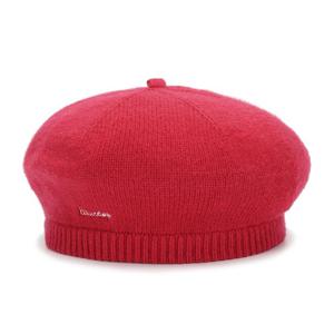 블루독베이비 10 FW25 (RD) 니트 로고 베레모 (45A14803010)