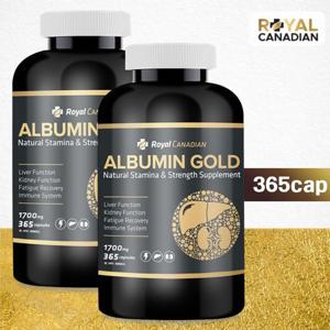 (2병)Royal Canadian 로얄캐네디언 알부민골드 고햠량 1700mg 365정 알부민+로얄젤리 밀크시슬 함유