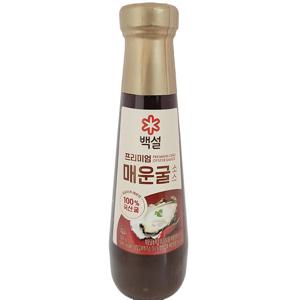 CJ제일제당 백설 남해 매운 굴소스 350g x5개