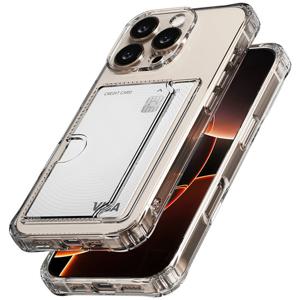 [카드수납] 에어쉴드 라이트 카드 3장 수납 젤리 투명 아이폰 휴대폰 케이스 아이폰 17 16 15 14 13 12 11 8 7 SE SE2 X XS 16e 에어 프로 맥스 플러스