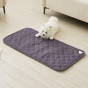 더안 카본 탄소 강아지 고양이 전기방석 딥그레이 대형 45X90