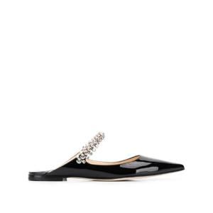 지미추 Bing crystal embellished pointed mules 10271803343112 TP720702701