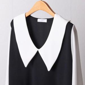 [모노무드]모노무드 빅 카라 원피스 빅사이즈 302F387S 여성 배