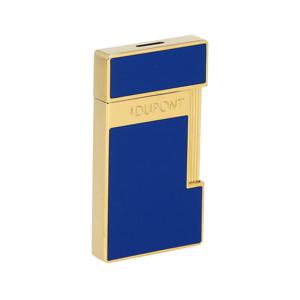 듀퐁 라이터 028225 슬리미 네이비 블루 골드 라이터