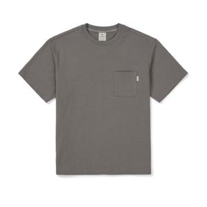 스노우피크 베이직 포켓 반팔 티셔츠 BB S24FUFTS14 DK LE BK