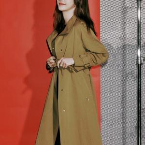 [올리비아로렌]볼룸소매트렌치코트 VOCEB4F8311   85_YS