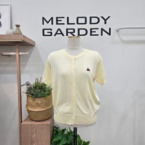 [멜로디가든]멜로디가든 체리자수 반팔 가디건 M25M5C108_SH