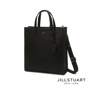 [질스튜어트][노트북수납] 루크 블랙 소가죽 세로형 토트백 JUBA5F631BK
