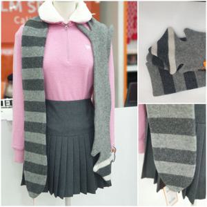 [팜스프링스]라쿤 울 머플러 1o0690_DG