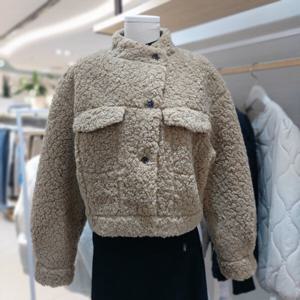 [르샵]노카라 포켓 양털 숏 무스탕(L1C45MJK100)_BP