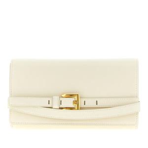 발망 셔플 링클드 가죽 체인 장지갑 FN1ON259LTFL 0DA