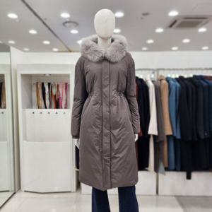 [조이너스]브랜드 겨울 롱 패딩 23신상 후드   한파 거위털 누빔