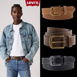 리바이스 000I60000 남자 Loire 가죽 벨트