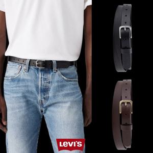 리바이스 0009Y0000 남자 Narrow 풀 그레인 소가죽 벨트