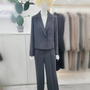 [비지트인뉴욕]핀턱 셋업 기본와이드정장팬츠 VA3LP06v_US