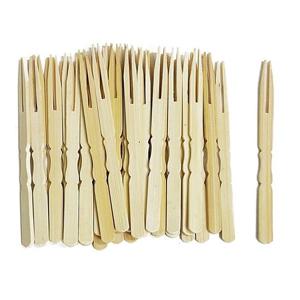 대꼬지 대나무 미니포크 40개