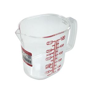 나카야 투명계량컵 500ml 일본 베이킹 눈금 플라스틱