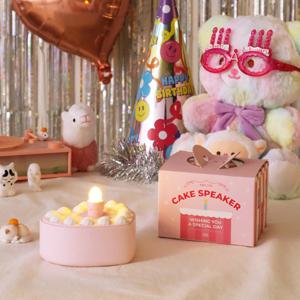 오아 촛불후 케이크 무드등 스피커 휴대용 미니 감성 인테리어 블루투스 생일 축하 노래