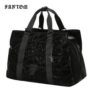 [팬텀] 여성 심볼 참 퀼팅 보스턴백 221E3BB202_BK