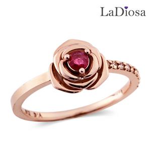라디오사 18K 루비 여성반지 G18D-7951RM