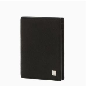 [헤지스ACC] 블랙 소가죽 슬림 중지갑 HJWA5F602BK