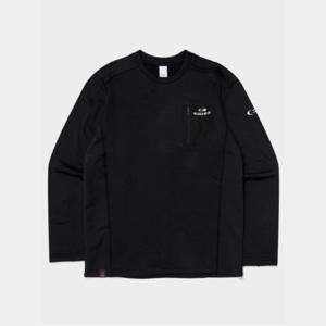 아이더  남성 HERITAGE (헤리티지)   그리드 긴팔 라운드 티셔츠(DMU24232Z1)