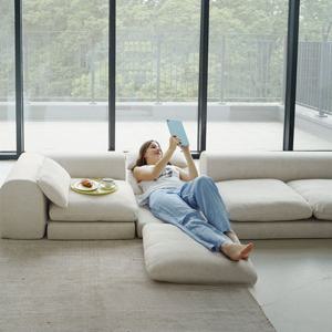 마루이 누움 와이드 조야 이지클린 모듈형 4인 좌식소파 소파베드