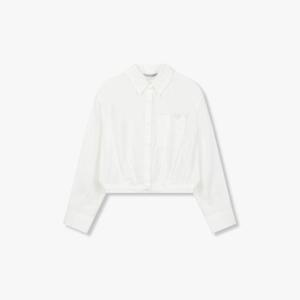 [지컷]히든 버튼 드로스트링 헴 셔츠(7224360600)