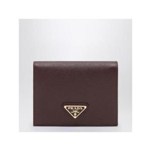 프라다 프라다 버건디 지갑 2175694