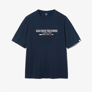 휠라 세일링 수피마 반팔티 FS2RSH2118X DNA OWH