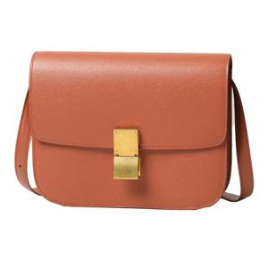 셀린느 틴 클래식 박스 숄더백 테라코타 189173XLA 28TA