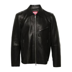 디젤 블랙 양가죽 재킷 A154840IGAM 9XX 9XX