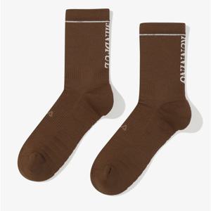 휠라 레터링 크루삭스 FS3SCH2131X BRN OWH RED SPN