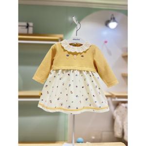 압소바HM (아기원피스)블루문 니트원피스(25FW가을신상품) (QA2525109)