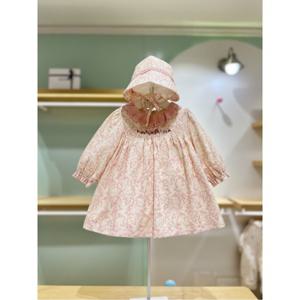 압소바HM (아기원피스)또이 원피스 모자세트 (25년가을상품) (Q3A2525105)