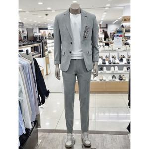 [트루젠]봄 여름 L/그레이 비지니스 캐주얼 정장(JKME009)034_DG