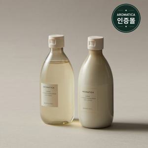 아로마티카 서렌 바디 2종(워시300ml+로션300ml) 라벤더 마조람 향