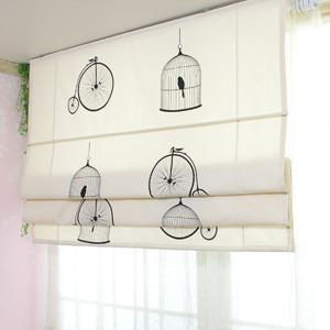 [리빙데코] 앤틱새장 로만쉐이드 180 주문제작상품