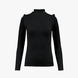 페어라이어 여성 냉감 어깨프릴 티셔츠 (블랙)