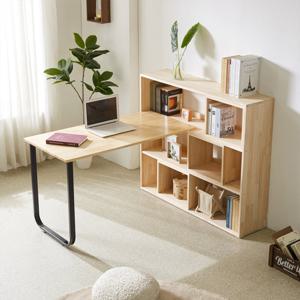 파로마 네오 하임 원목 와이드 책장 1200 책상 NES1640