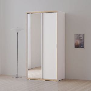 라자가구 비바 뉴빅 1000 슬라이딩 거울 옷장 긴옷장형 LJY410