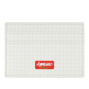 겐조 화이트 가죽 카드 지갑 FF62PM100L07 01 LEATHER WHITE