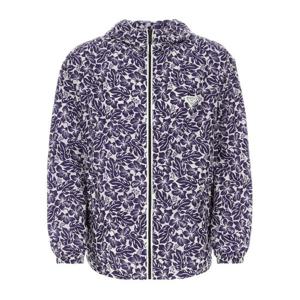 프라다 플로럴 프린트 후드 집업 윈드브레이커 SGC530S23214FT