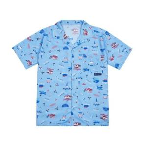 [레노마수영복]남성 반팔커버업 셔츠 RN-TS2E302_SB