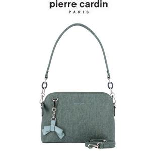 [피에르가르뎅][직영점] 숄더백 01N1280G4G_블랙_그린 인조가죽_