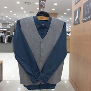 [엘르옴므]기본 오픈조끼/TBDFR-65133_IC